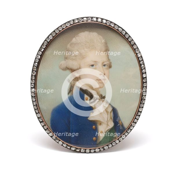 The Prince of Wales, afterwards George IV, 2nd half 18th century. Creator: Jeremiah Meyer.