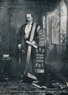 The Prince of Wales as a patron of the arts, 1896 (1911). Creator: W&D Downey