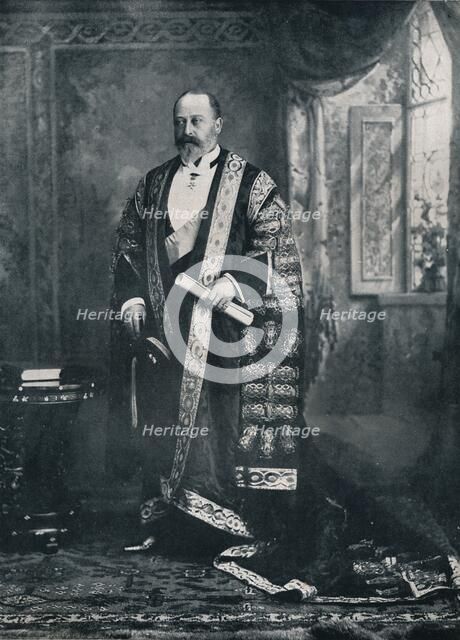 The Prince of Wales as a patron of the arts, 1896 (1911). Creator: W&D Downey.