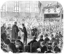 The Prince of Wales at the Apposition of St. Paul's School, on Wednesday, June 15, 1864. Creator: Mason Jackson