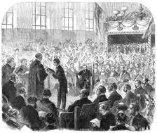 The Prince of Wales at the Apposition of St. Paul's School, on Wednesday, June 15, 1864. Creator: Mason Jackson