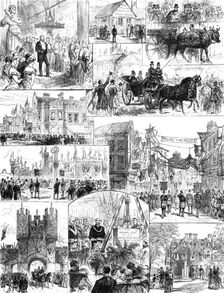 The Prince of Wales at York, 1883. Creator: Unknown