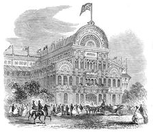 The Prince of Wales at Montreal - The Crystal Palace, opened by His Royal Highness, August 25, 1860. Creator: Unknown