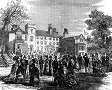 The Prince of Wales at Penrhos, near Holyhead, 1873. Creator: Unknown