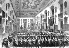 The Prince of Wales at St. Bartholomew's Hospital, 1868. Creator: Unknown