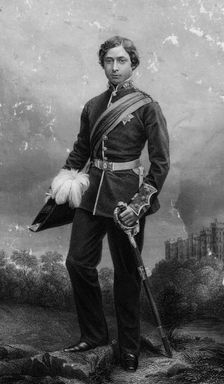 The Prince of Wales, c1851.Artist: DJ Pound