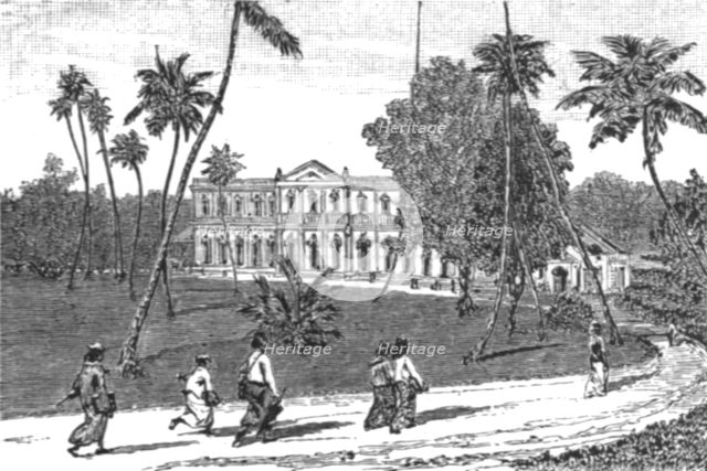 ''The Prince of Wales College, Morottos, Ceylon', 1891. Creator: LK van Dort.