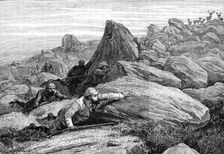 The Prince of Wales deer-stalking on Lochnagar, 1881. Creator: Unknown