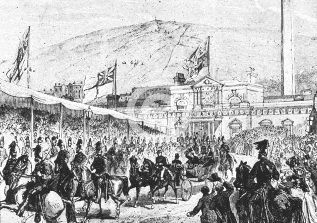 'The Prince of Wales' First Visit to the Colonies, 1860', (1901).  Creator: Unknown.