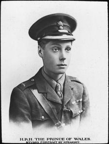 The Prince of Wales, future King Edward VIII, 1910s