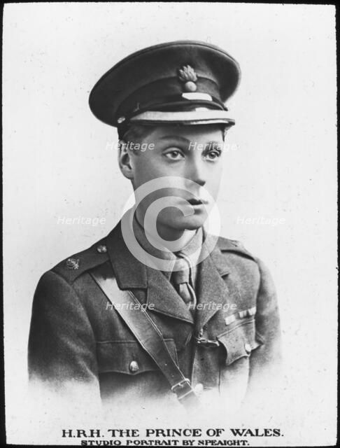 The Prince of Wales, future King Edward VIII, 1910s. Artist: Unknown