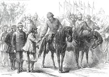 The Prince of Wales in the Terai: Meeting with Sir Jung Bahadoor...1876. Creator: Unknown