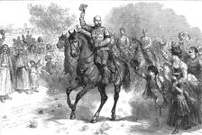 'The Prince of Wales in the uniform of the Twelfth Hungarian Hussars 1888. Creator: Unknown