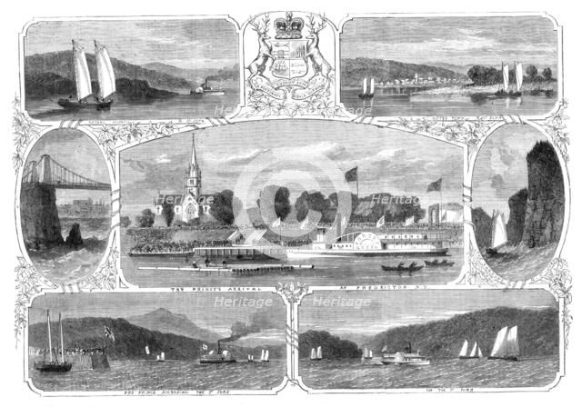 The Prince of Wales in Canada, 1860. Creator: Smyth.