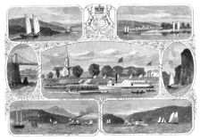 The Prince of Wales in Canada, 1860. Creator: Smyth