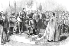 The Prince of Wales in India: Chapter of the Star of India at Allahabad...1876. Creator: Unknown