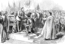 The Prince of Wales in India: Chapter of the Star of India at Allahabad...1876. Creator: Unknown