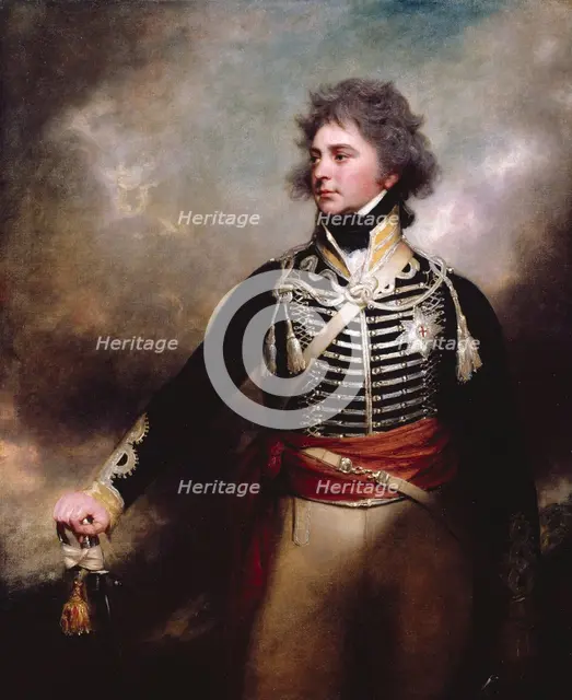 The Prince of Wales, (later George IV), c1798. Creator: Sir William Beechey.