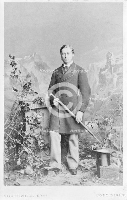 The Prince of Wales (later King Edward VII) in 1863. Creator: Unknown.