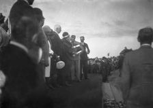 The Prince of Wales on a tour of the Isle of Wight, 1926. Creator: Kirk & Sons of Cowes