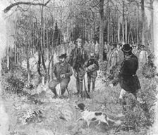 The Prince of Wales Pheasant-Shooting at Sandringham 1893, (1901). Creator: Unknown