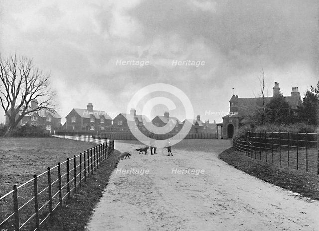 'The Prince of Wales's Model Village at Sandringham', c1896. Artist: Unknown.