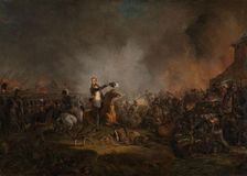 The Prince of Orange at Quatre Bras, 16 June 1815, 1817-1818. Creator: Jan Willem Pieneman