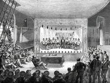 The Prince's Voyage Home from India: life on board the Serapis: an Evening Entertainment...1876. Creator: Unknown