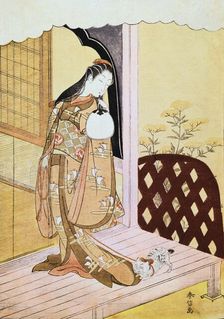 The Princess Nyosan 1765. Artist: Suzuki Harunobu