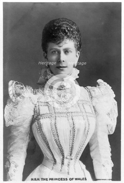 The Princess of Wales, c1901-c1910. Artist: Unknown