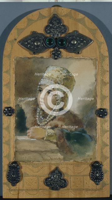 The Princess (after the poem The Mermaid by Alexander Pushkin), 1902. Artist: Bem, Elizaveta Merkuryevna (1843-1914)