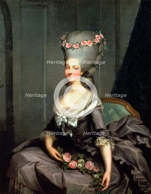 'The Princess Lamballe' late 18th century. Artist: Antoine Callet
