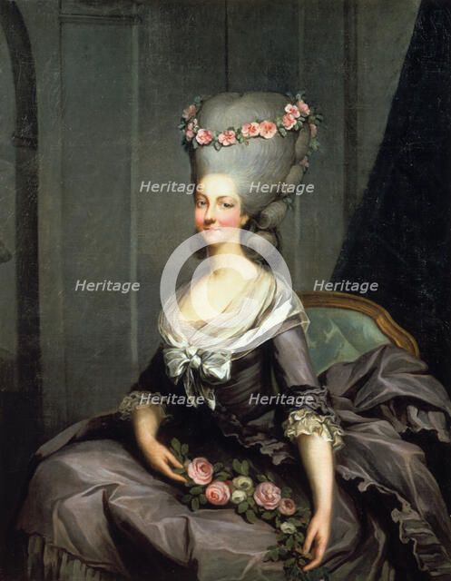 'The Princess Lamballe' late 18th century. Artist: Antoine Callet