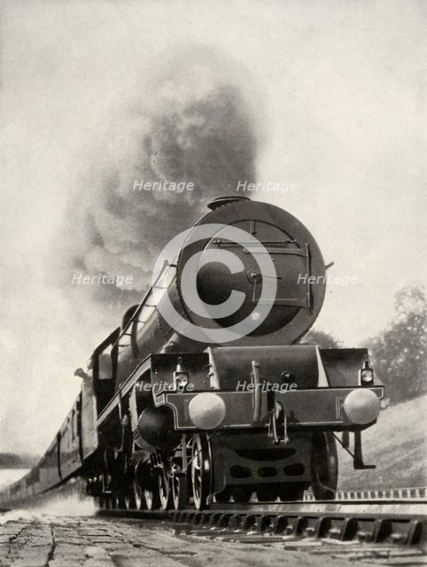 "The Princess Royal", a 4-6-2 type express engine on the L.M.S. system', 1935. Creator: Unknown.
