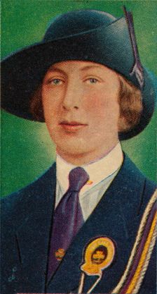 The Princess Royal, President of Girl Guide Association, 1935