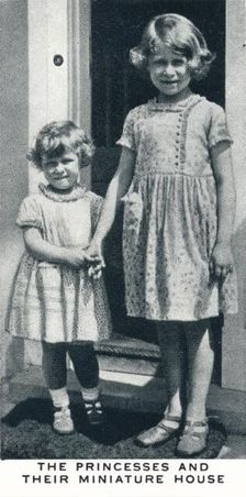 The Princesses and their Miniature House c1932 (1937)