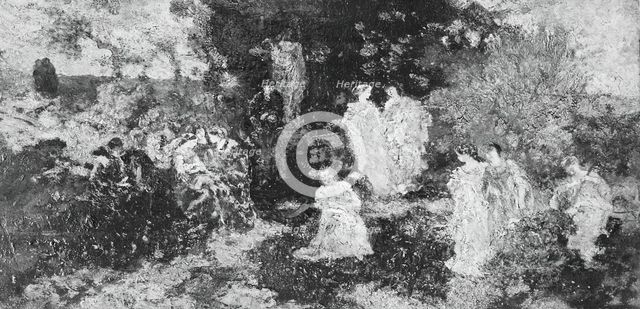 The Princesses, c. 1870. Creator: Adolphe Monticelli.