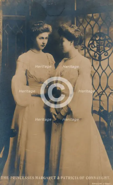 'The Princesses Margaret & Patricia of Connaught', c1900. Creator: Unknown.