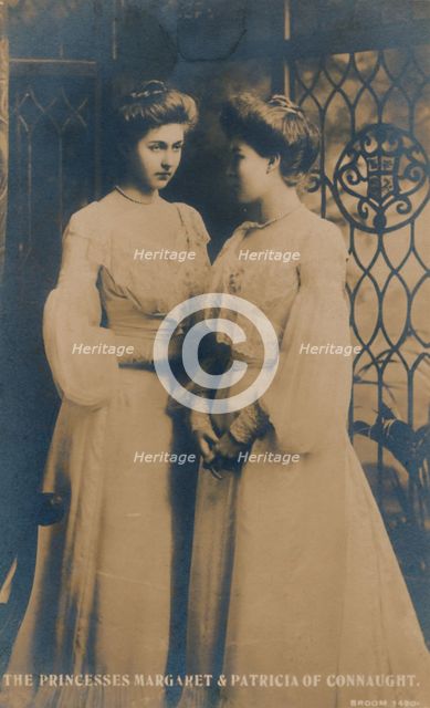 'The Princesses Margaret & Patricia of Connaught', c1900. Creator: Unknown.