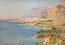 The Principality of Monaco c1910, (1912). Artist: Walter Frederick Roofe Tyndale