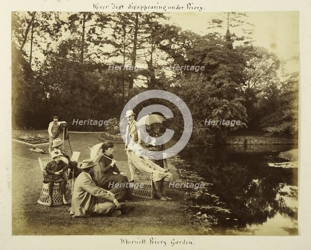 The Priory, Wherwell, Hampshire, c1880s. Artist: Unknown.