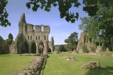 The priory church, Wenlock Priory, Much Wenlock, Shropshire, 1998. Artist: J Bailey