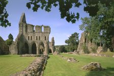 The priory church, Wenlock Priory, Much Wenlock, Shropshire, 1998. Artist: J Bailey