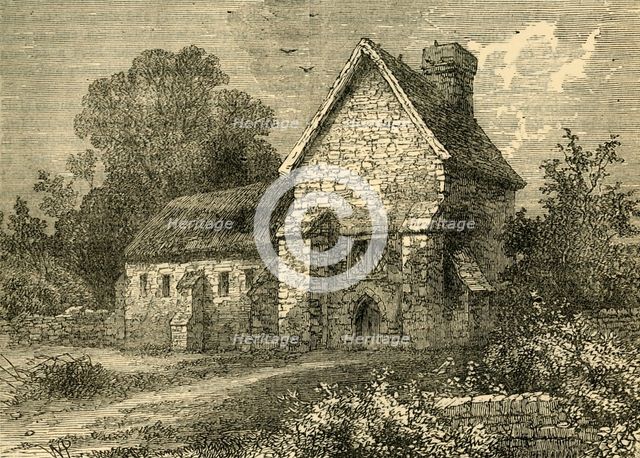 'The Priory, Kilburn, 1750', (c1876). Creator: Unknown.