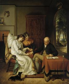 The Pride of the Village, 1858-59. Creator: Henry Peters Gray