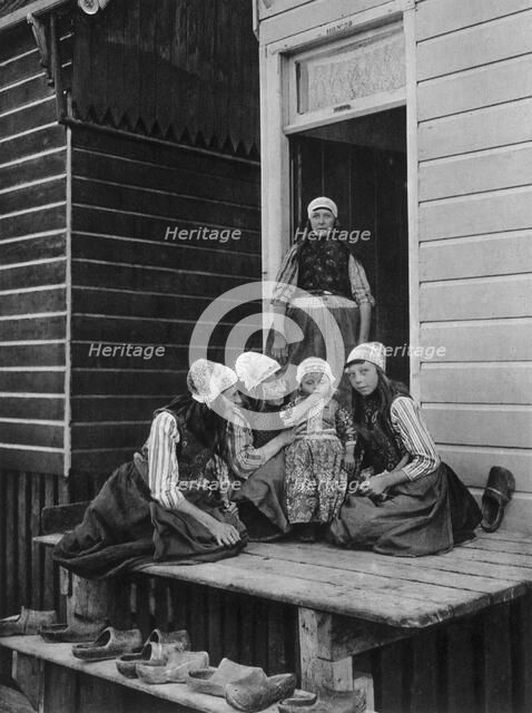 The pride of the family, Marken, Netherlands, c1934. Artist: Unknown