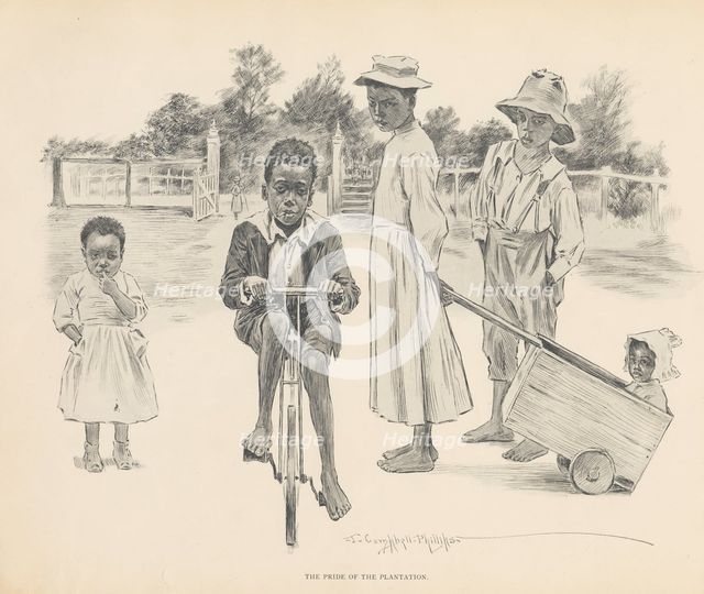 The pride of the plantation, 1899. Creator: Jay Campbell Phillips.