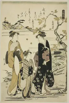 The Priest Kisen, from the series "Six Immortal Poets (Rokkasen)", c. 1789/90. Creator: Hosoda Eishi