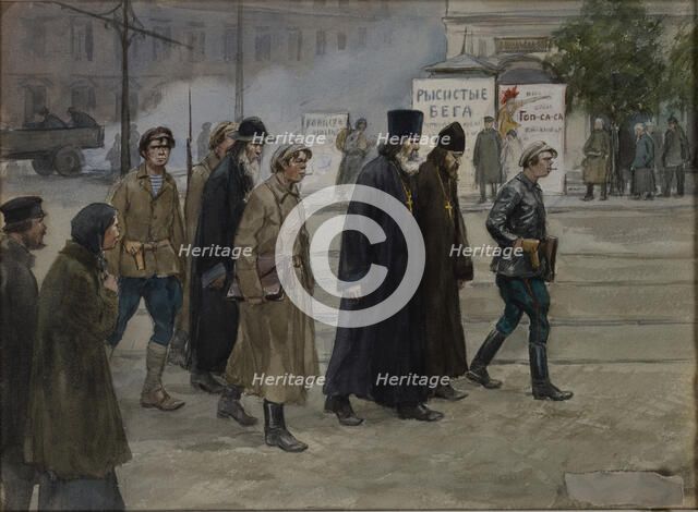 The priests conveyed to judgment, 1922.