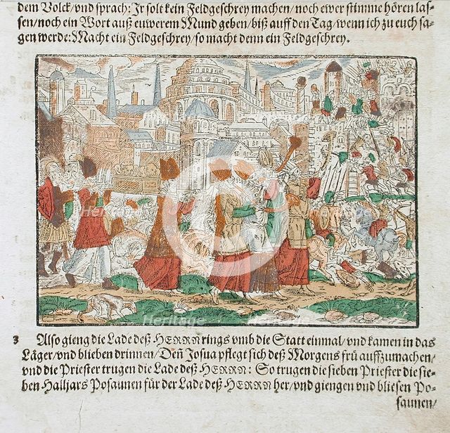 The Priests Carry the Ark of the Covenant, between 1640 and 1660. Creator: Jost Ammon.